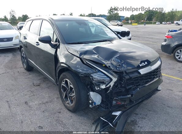 KNDPU3DF1R7280776 2024 KIA SPORTAGE Black წინა ხედი