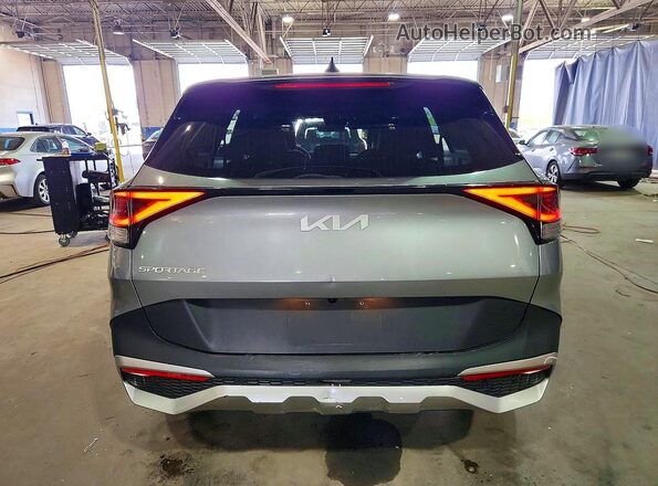 KNDPU3DF1R7284570 2024 KIA SPORTAGE Silver უკანა ხედი