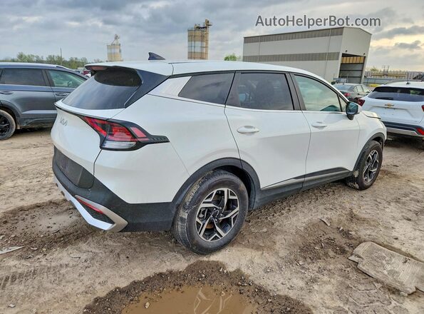 KNDPU3DF1S7340853 2025 KIA SPORTAGE Белый Задняя правая четверть