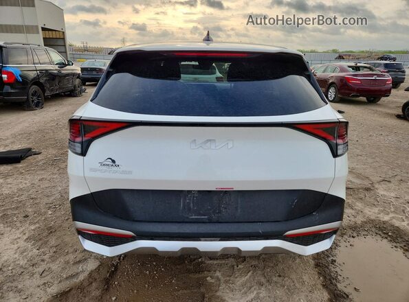 KNDPU3DF1S7340853 2025 KIA SPORTAGE Белый Вид сзади