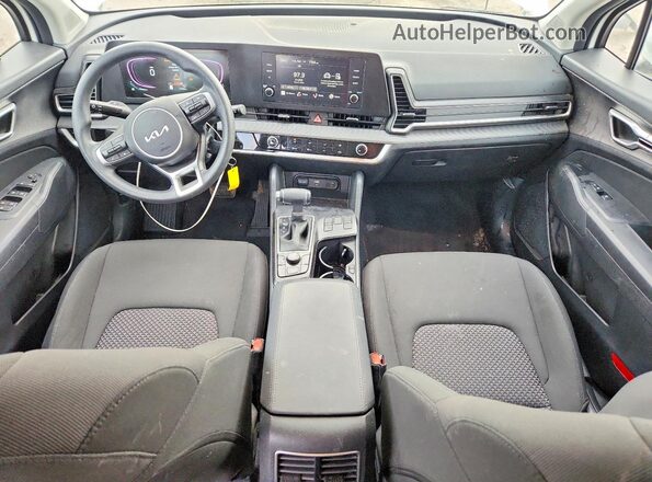 KNDPU3DF1S7340853 2025 KIA SPORTAGE Белый Вид панели приборов