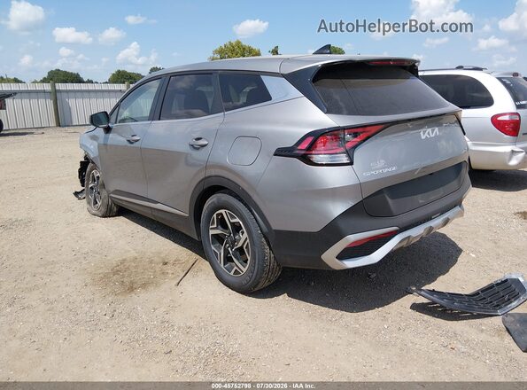 KNDPU3DF4S7349353 2025 KIA SPORTAGE Gray Trasero izquierdo