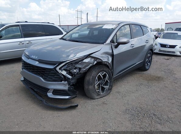 KNDPU3DF4S7349353 2025 KIA SPORTAGE Gray Vista tres cuartos delantera izquierda