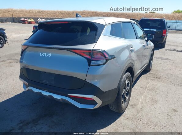 KNDPU3DF4S7351622 2025 KIA SPORTAGE Gray Задня права чверть
