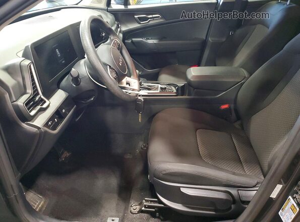 KNDPU3DF5S7328964 2025 KIA SPORTAGE Gray Widok wnętrza z przodu
