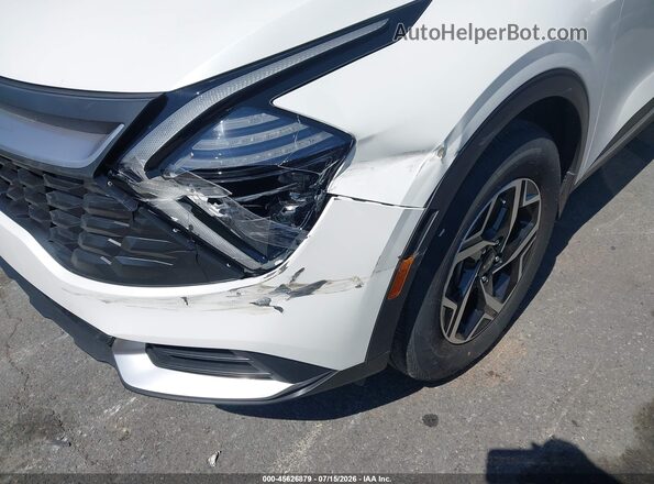 KNDPU3DF5S7386590 2025 KIA SPORTAGE White Widok z przodu