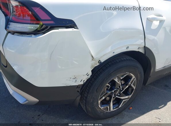 KNDPU3DF5S7386590 2025 KIA SPORTAGE White 