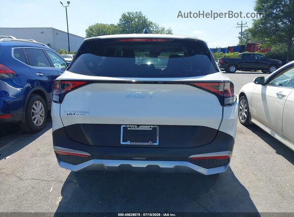 KNDPU3DF5S7386590 2025 KIA SPORTAGE White 