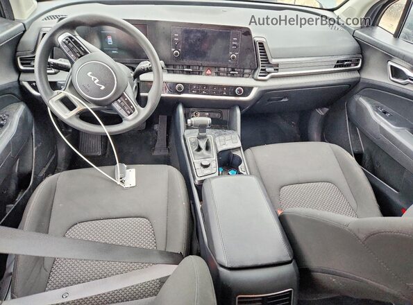 KNDPU3DF8R7293489 2024 KIA SPORTAGE Gray Vista del salpicadero