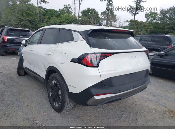KNDPU3DG0T7302489 2026 KIA SPORTAGE HYBRID White Հետևի ձախ