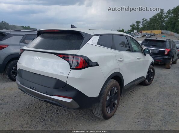 KNDPU3DG0T7302489 2026 KIA SPORTAGE HYBRID White Հետևի աջ