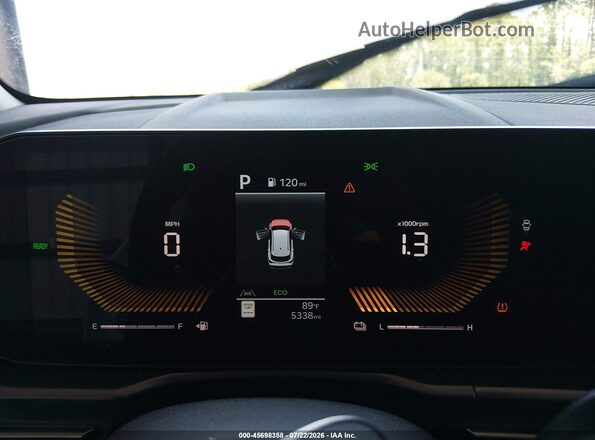 KNDPU3DG1T7330768 2026 KIA SPORTAGE HYBRID White Vista de los asientos traseros