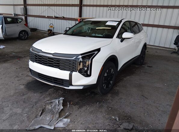 KNDPU3DG1T7330768 2026 KIA SPORTAGE HYBRID White Vista tres cuartos delantera izquierda