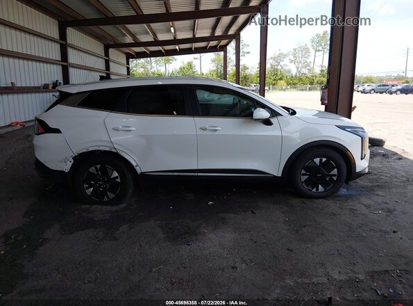 KNDPU3DG1T7330768 2026 KIA SPORTAGE HYBRID White Vista interior trasera