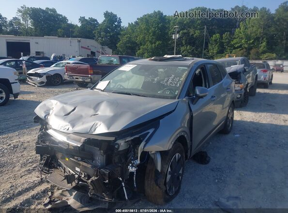KNDPU3DG2T7306236 2026 KIA SPORTAGE HYBRID Серый Передняя левая четверть