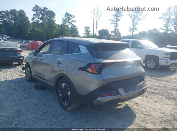 KNDPU3DG2T7306236 2026 KIA SPORTAGE HYBRID Серый Задняя левая четверть