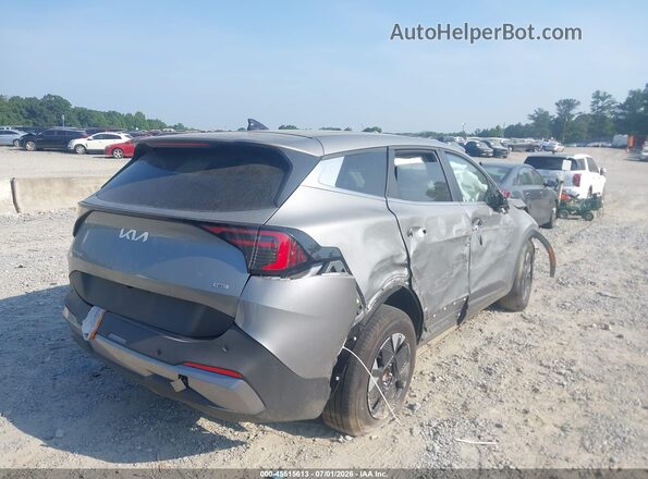 KNDPU3DG2T7306236 2026 KIA SPORTAGE HYBRID Серый Задняя правая четверть