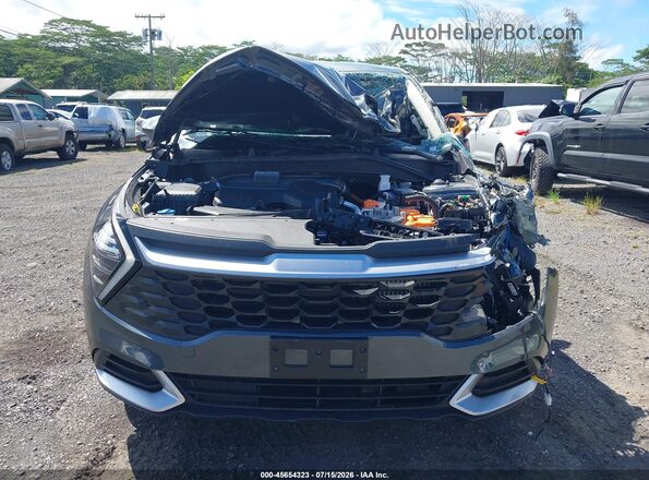 KNDPU3DG4S7176748 2025 KIA SPORTAGE HYBRID Серый Вид щитка приборов