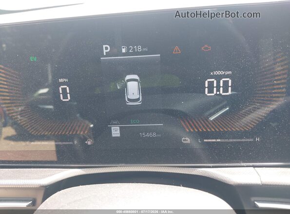 KNDPU3DGXT7307277 2026 KIA SPORTAGE HYBRID Gray Vista de los asientos traseros
