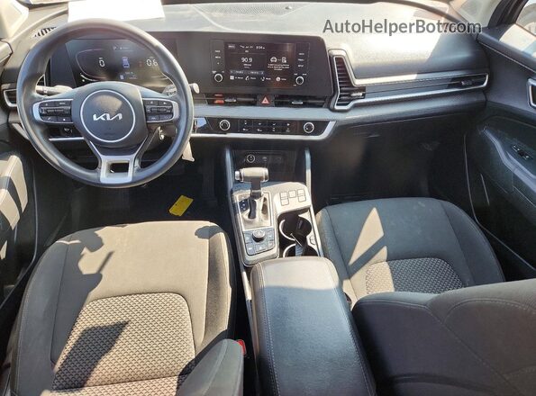 KNDPUCAF2P7166013 2023 KIA SPORTAGE Black Dashboard view