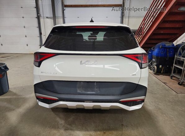KNDPUCAF2P7205442 2023 KIA SPORTAGE White Widok z tyłu