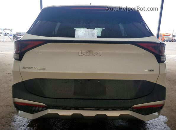 KNDPUCAF4P7147642 2023 KIA SPORTAGE White უკანა ხედი