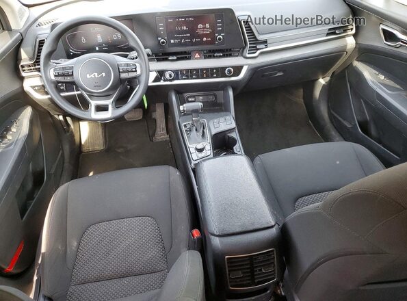 KNDPUCAF4P7212165 2023 KIA SPORTAGE Silver Առջևի վահանակի տեսք