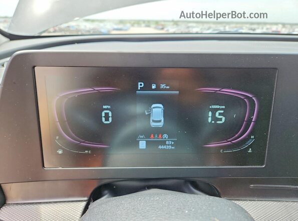 KNDPUCAF7P7100962 2023 KIA SPORTAGE Черный Вид щитка приборов