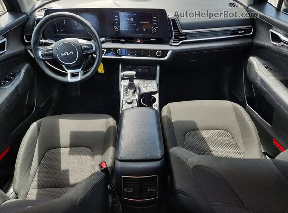 KNDPUCAFXP7086510 2023 KIA SPORTAGE Black წინა პანელის ხედი
