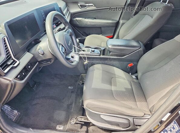KNDPUCAFXP7086510 2023 KIA SPORTAGE Black წინა სალონის ხედი