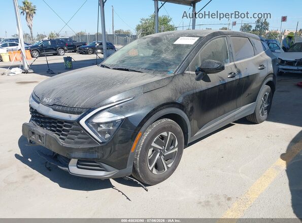 KNDPUCAG9P7111471 2023 KIA SPORTAGE HYBRID Black Przód lewy