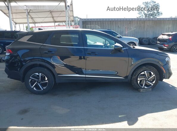 KNDPUCAG9P7111471 2023 KIA SPORTAGE HYBRID Black Widok wnętrza z tyłu