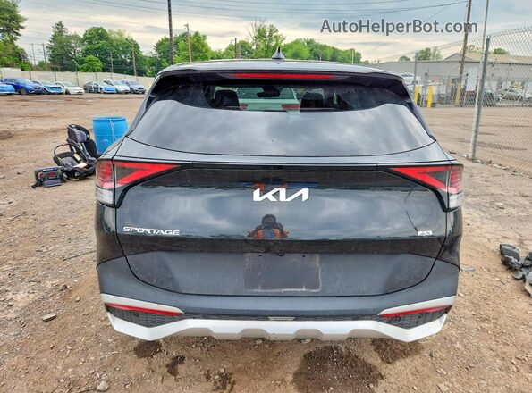 KNDPUCDF1R7229326 2024 KIA SPORTAGE Black Հետևի տեսք