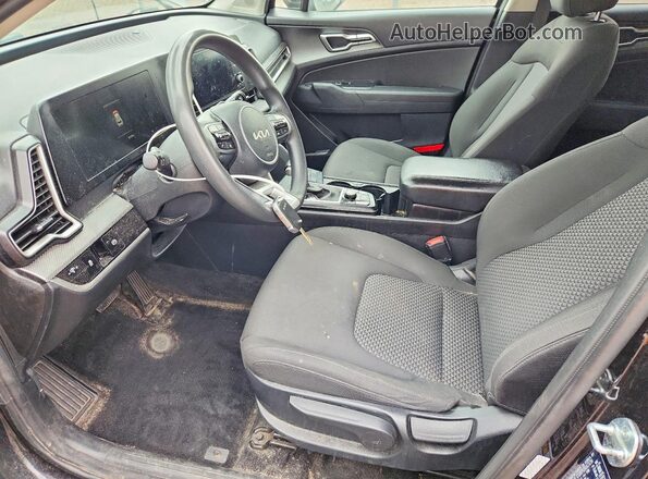 KNDPUCDF1R7229326 2024 KIA SPORTAGE Black Սալոնի դիմացի տեսք