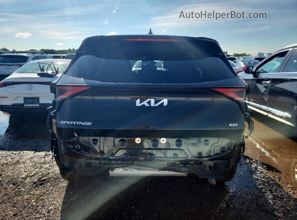 KNDPUCDF2R7321691 2024 KIA SPORTAGE Black Вид ззаду