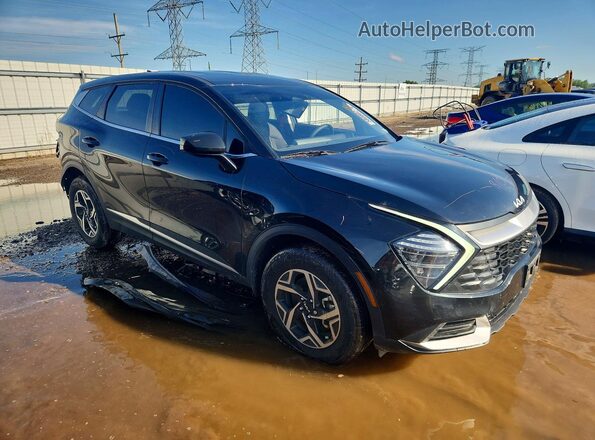 KNDPUCDF2R7321691 2024 KIA SPORTAGE Black Передня права чверть