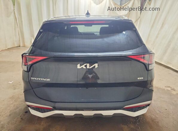 KNDPUCDF2S7370377 2025 KIA SPORTAGE Black Հետևի տեսք