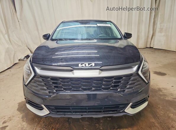 KNDPUCDF2S7370377 2025 KIA SPORTAGE Black Դիմացի տեսք