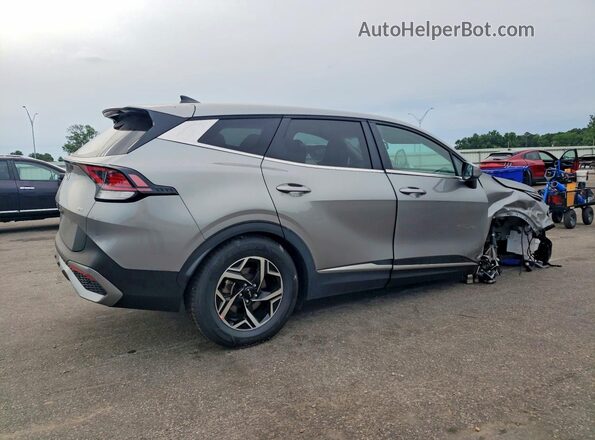 KNDPUCDF3R7245883 2024 KIA SPORTAGE Серебряный Задняя правая четверть
