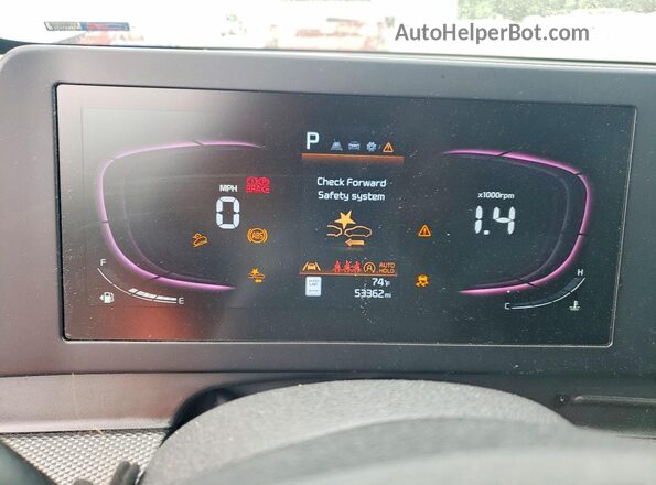 KNDPUCDF3R7245883 2024 KIA SPORTAGE Серебряный Вид щитка приборов