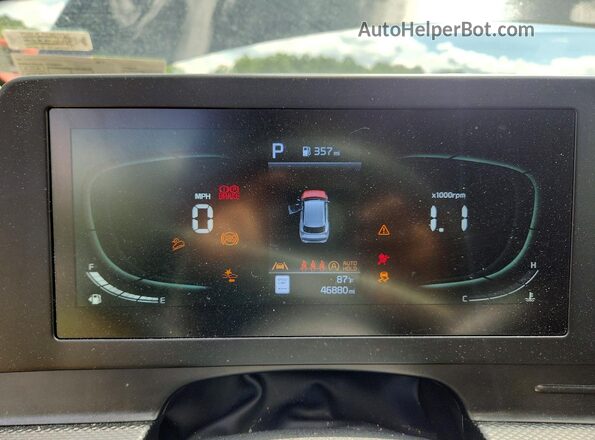 KNDPUCDF4R7245133 2024 KIA SPORTAGE Black Widok zestawu wskaźników