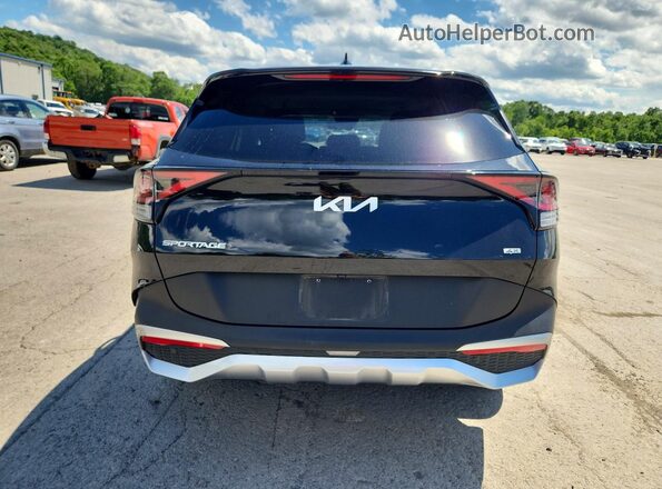 KNDPUCDF4R7245133 2024 KIA SPORTAGE Black Widok z tyłu