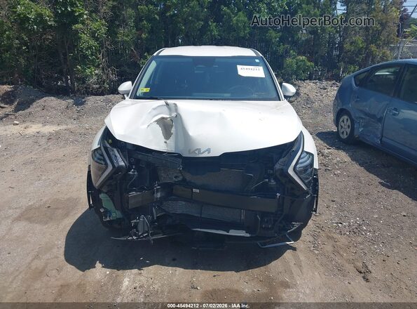 KNDPUCDFXR7243449 2024 KIA SPORTAGE White Սալոնի հետևի տեսք
