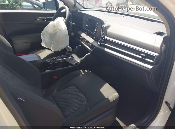 KNDPUCDFXR7243449 2024 KIA SPORTAGE White Սալոնի դիմացի տեսք