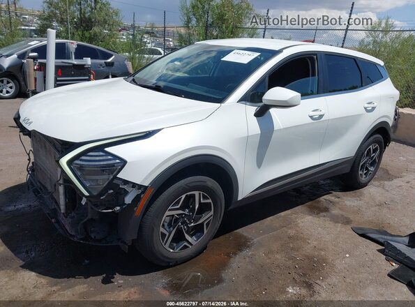 KNDPUCDFXR7278461 2024 KIA SPORTAGE White Przód lewy
