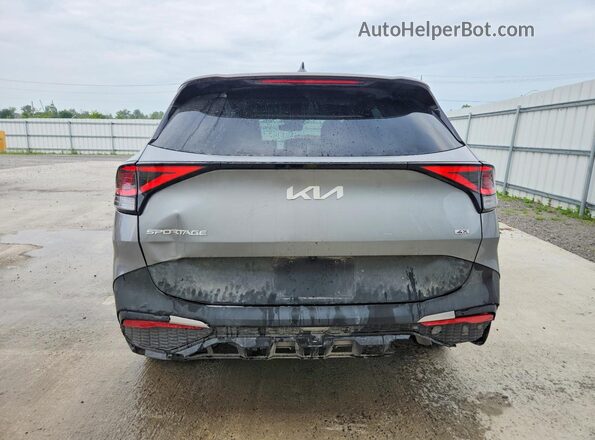 KNDPUCDFXR7291372 2024 KIA SPORTAGE Серебряный Вид сзади