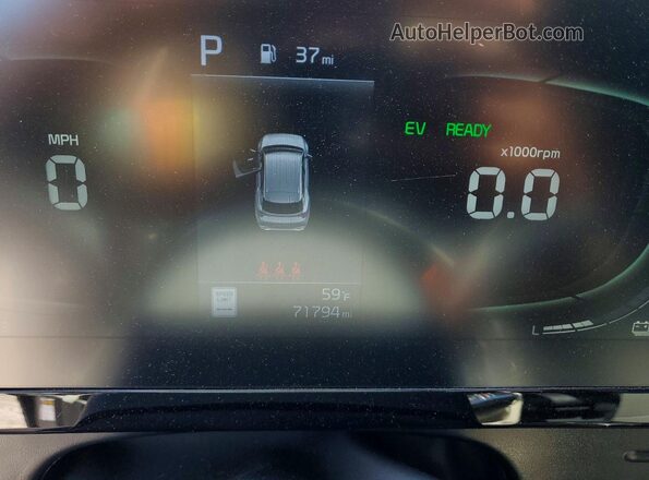 KNDPUCDG0R7122227 2024 KIA SPORTAGE Gray Vista del cuadro de instrumentos