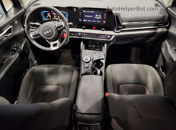 KNDPUCDG7S7247845 2025 KIA SPORTAGE Gray წინა პანელის ხედი