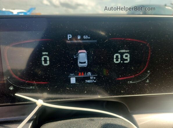 KNDPV3DF2R7252384 2024 KIA SPORTAGE Gray Սարքավորումների վահանակի տեսք