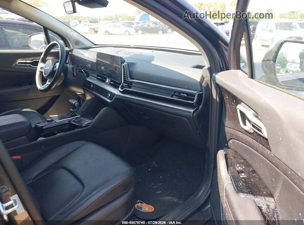 KNDPV3DF2S7345301 2025 KIA SPORTAGE Gray წინა სალონის ხედი